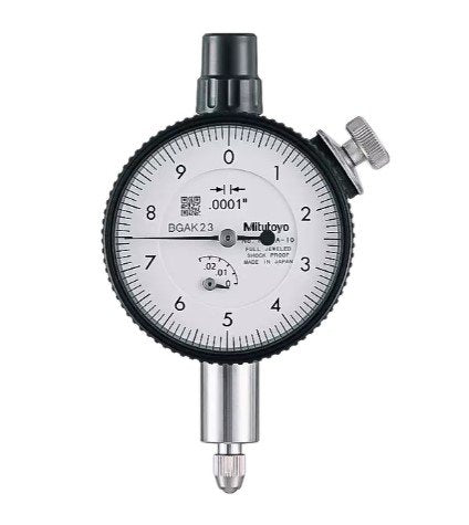Mitutoyo 1802A-10 | Dial Gauge | Lug Back | ANSI/AGD Type | Series 1 | Jewelled Bearing | Graduation 0.0001 inch | Range 0.025 inch - generaltechuae