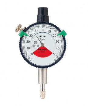 Mitutoyo 1900SB-72 | Dial Indicator | Flat Back | One Revolution | Series 1 | Graduation 0.001 mm | Range 0.1 mm