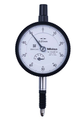 Mitutoyo 2044A-60 | Dial Gauge | Lug Back | ISO Type | Series 2 | Graduation 0.01 mm | Range 5 mm