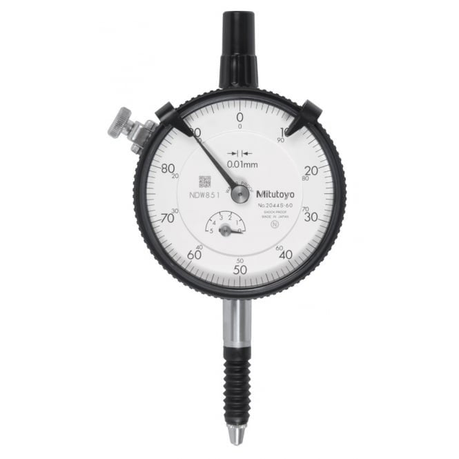 Mitutoyo 2044S-60 Standard Dial Indicator Range 5mm, Graduation 0.01 mm