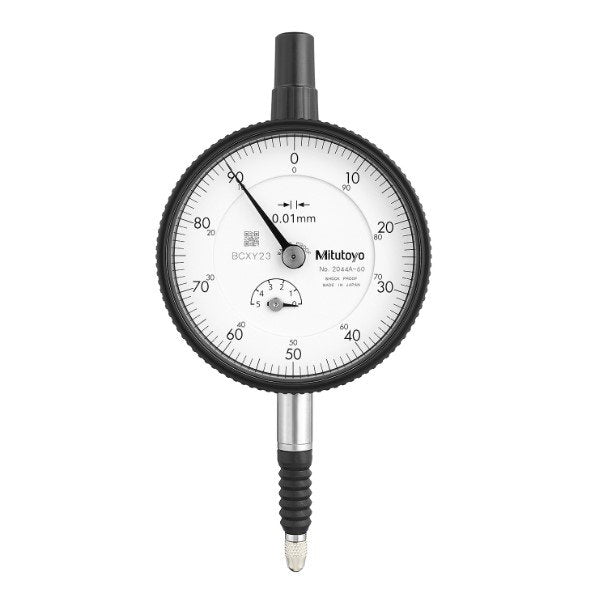Mitutoyo 2046SB-09 | Dial Indicator | Series 2 | Graduations 0.01 mm | Tip Size M2.5 x 0.45 | Range 10mm