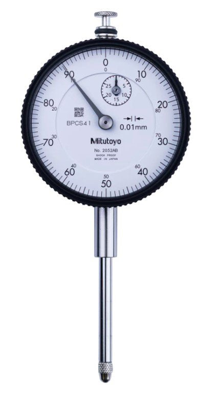 Mitutoyo 2052A | Dial Gauge | Lug Back | ISO Type | Series 2 | Graduation 0.01mm | Range 30mm - generaltechuae