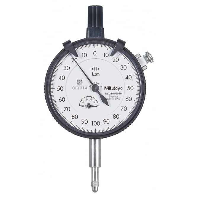 Mitutoyo 2110S-10 High Resolution Dial Indicator Range 1mm, Graduation 0.001 mm - generaltechuae