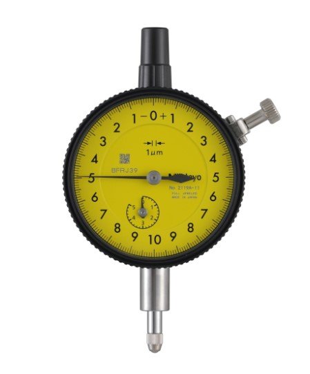 Mitutoyo 2119A-11 | Dial Gauge | Flat Back | ANSI/AGD Type | Jeweled Bearing | Graduation 0.001 mm | Range 5 mm - generaltechuae