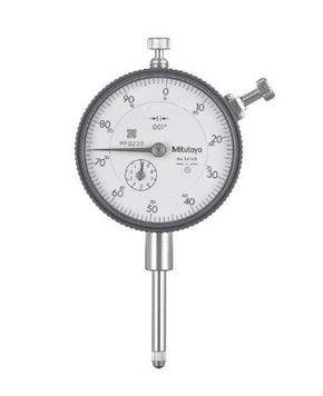 Mitutoyo 2416AB | Dial Gauge | Flat Back | ANSI/AGD Type | Series 2 | Graduation 0.001 inch | Range 1 inch