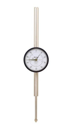 Mitutoyo 2424AB-19 | Dial Gauge | Flat Back | ANSI/AGD Type | Series 2 | Jewelled Bearing | Graduation 0.001 inch | Range 2 inch - generaltechuae