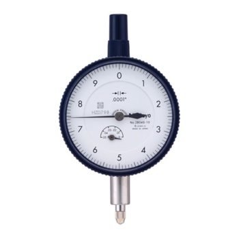 Mitutoyo 2804AB-10 | Dial Gauge | Flat Back | ANSI/AGD Type | Series 2 | Jewelled Bearing | Graduation 0.0001 inch | Range 0.05 inch - generaltechuae