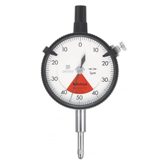 Mitutoyo 2900S-72 One Revolution High Resolution Dial Indicator Range 0.08mm, Graduation 0.001 mm