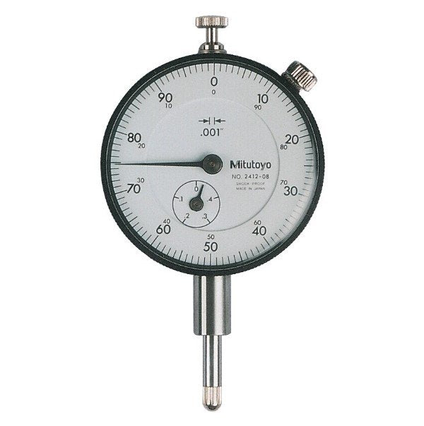 Mitutoyo 2937S-10 | Dial Indicator | Graducation 0.0001 inch | Range 0.02 inch | Accuracy ±.0001 inch