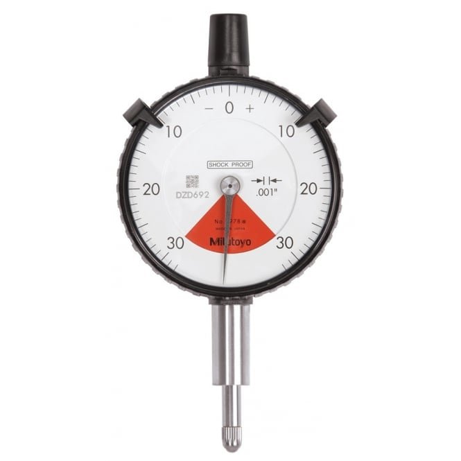 Mitutoyo 2978 Standard One Revolution Dial Indicator Range 0.06", Graduation .001"