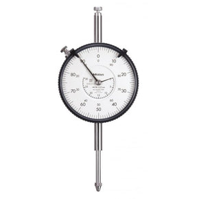 Mitutoyo 3052S-19 Long Stroke Large Diameter Dial Indicator, Range 30mm, Graduation 0.01 mm