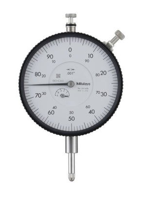 Mitutoyo 3414AB | Dial Gauge | Flat Back | ANSI/AGD Type | Series 3 | Graduation 0.001 inch | Range 0.5 inch