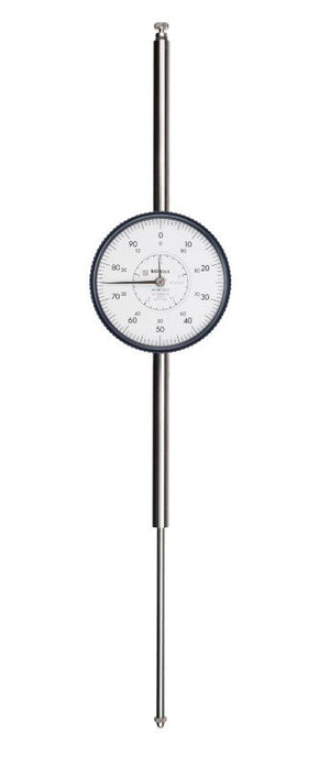 Mitutoyo 3428SB-19 | Dial Indicator | Flat Back | AGD/ANSI | Series 3 | Graduation 0.001 inch | Range 4 inch