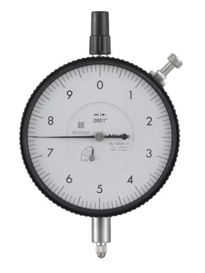 Mitutoyo 3802A-10 | Dial Gauge | Lug Back | ANSI/AGD Type | Series 3 | Jewelled Bearing | Graduation 0.0001 inch | Range 0.025 inch