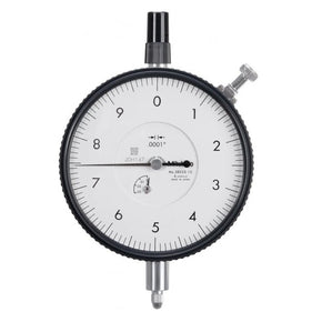Mitutoyo 3802S-10 Large Diameter Dial Indicator Range  0.025", Graduation .0001"