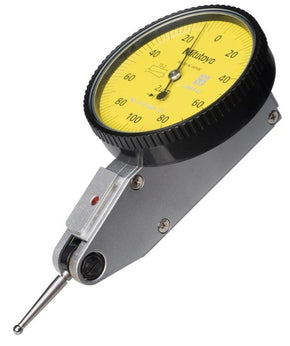 Mitutoyo 513-405-10A | Dial Test Indicator | Horizontal Type | Series 513 | Plus Set | Stem 4/8mm | Graduation 0.002 mm | Range 0.2 mm