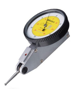 Mitutoyo 513-406-10E | Dial Test Indicator | Horizontal Type | Series 513 | Basic Set | Stem 9.52 mm | Graduation 0.01 mm or 0.0005 inch | Range 0.7 mm or 0.03 inch