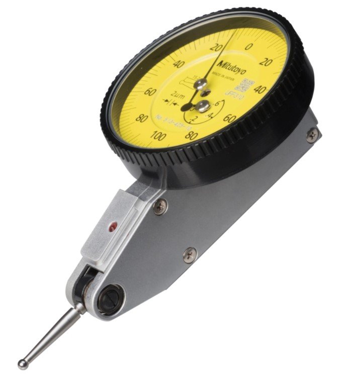 Mitutoyo 513-425-10A | Dial Test Indicator | Horizontal Type | Series 513 | Plus Set | Stem 4/8mm | Graduation 0.002 mm | Range 0.6 mm - generaltechuae