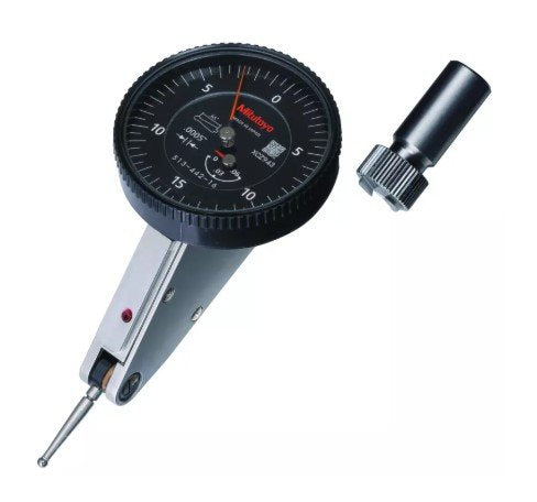 Mitutoyo 513-442-16A | Dial Test Indicator | Horizontal 20° Face | Series 513 | Plus Set | Stem 4/9.52 mm | Graduation 0.0005 inch | Range 0.06 inch - generaltechuae