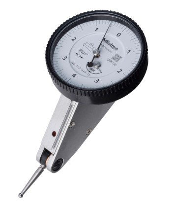 Mitutoyo 513-443-10T | Dial Test Indicator | Horizontal 20° Face | Series 513 | Full Set | Swivel Clamp | Stem 4/9.52 mm | Graduation 0.0001 inch | Range 0.016 inch - generaltechuae