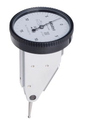 Mitutoyo 513-453-10T | Dial Test Indicator | Vertical Type | Series 513 | Full Set | Swivel Clamp | Stem 4/9.52 mm | Graduation 0.0001 inch | Range 0.008 inch