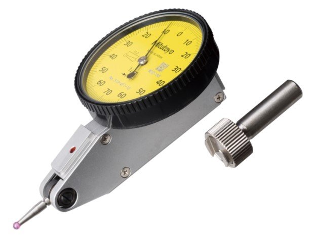 Mitutoyo 513-471-10E | Dial Test Indicator | Horiz. | Ruby Sty. | Series 513 | Basic Set | Stem 8mm | Graduation 0.001 mm | Range 0.14 mm - generaltechuae