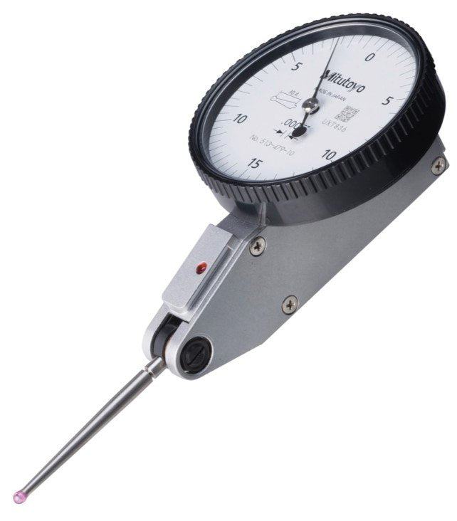 Mitutoyo 513-479-10E | Dial Test Indicator | Horizontal | Series 513 | Basic Set | Stem 9.52 mm | Graduation 0.0005 inch | Range 0.03 inch - generaltechuae