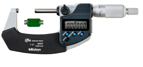 Mitutoyo  293-331-30 | Digital Micrometer IP65 | Inch/Metric  Range 1 - 2" (25.4 - 50.8 mm) | With Data Output
