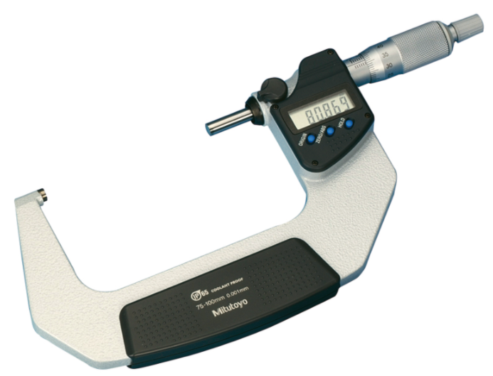 Mitutoyo 293-233-30 | Digital Micrometer IP65 Range 75-100mm | with Data Output - generaltechuae