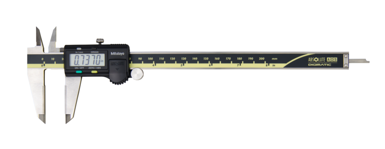 Mitutoyo 500-164-30 Digital ABS AOS Caliper, ID/OD Carb. Ja.
In/Met., 0 - 200 mm (0 - 8") - generaltechuae