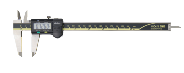 Mitutoyo 500-204-30 Digital ABS AOS Caliper, Inch/Metric, 0-8" - generaltechuae