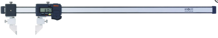Mitutoyo 552-191-10 Digital ABS Carb. Caliper Inter. Jaws, Inch/Metric, 0-18" - generaltechuae