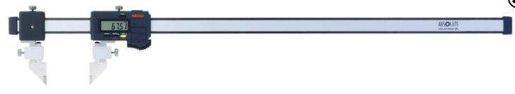 Mitutoyo 552-192-10 Digital ABS Carb. Caliper Inter. Jaws, Inch/Metric, 0-24" - generaltechuae