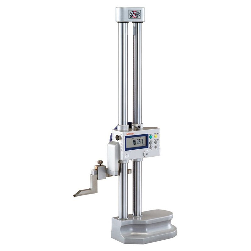 Mitutoyo 192-631-10 Digimatic Height Gauge 0-450 mm / 0-18 inch, Resolution (switchable) 0.01 / 0.005 mm (.0005 / .0002") - generaltechuae