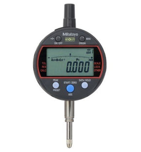 Mitutoyo 543-340B-10 | Digital Indicator | Series 543 | Type Calculation ID-C | Hysteresis 0.002 mm | Repeatability 0.002 mm | Range 12.7 mm | Diameter 8 mm | Weight 170 g