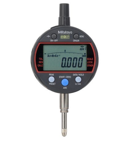 Mitutoyo 543-341B-10 | Digital Indicator | Series 543 | Type Calculation ID-C | Hysteresis 0.0001 Inch | Repeatability 0.0001 Inch | Range 0.5 Inch | Diameter 8 mm | Weight 170 g - generaltechuae