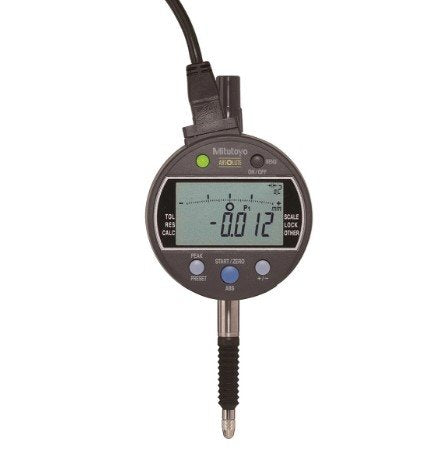 Mitutoyo 543-350B-10 | Digital Indicator | Signal ID-C | Series 543 | Flat Back Plate | Repeatability 0.002 mm | Accuracy ± 0.003 mm | Range 0 to 12.7 mm - generaltechuae