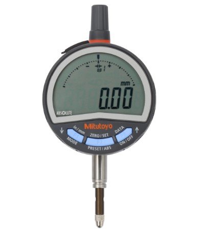 Mitutoyo 543-716 | Digital Indicator ID-C | Series 543 | Digital Step 0.0005 Inch | Hysteresis 0.001 Inch | Range 0.5 Inch | Diameter 8 mm | Weight 165 g