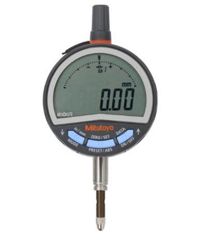 Mitutoyo 543-716 | Digital Indicator ID-C | Series 543 | Digital Step 0.0005 Inch | Hysteresis 0.001 Inch | Range 0.5 Inch | Diameter 8 mm | Weight 165 g