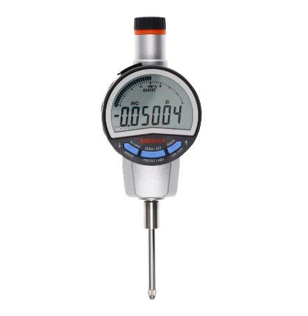 Mitutoyo 543-722B | Digital Indicator ID-C | Series 543 | Type ASME/ANSI | Digital Step 0.00002 Inch | Hysteresis 0.00008 Inch | Range 1 Inch | Diameter 9.52 mm | Weight 195 g - generaltechuae