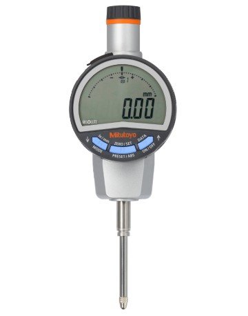 Mitutoyo 543-726B | Digital Indicator ID-C | Series 543 | Digital Step 0.0005 Inch | Hysteresis 0.001 Inch | Range 1 Inch | Diameter 8 mm | Weight 190 g