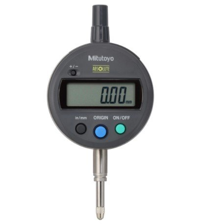Mitutoyo 543-782-10 | Digital Indicator ID-S | Series 543 | Digital Step 0.0005 Inch | Hysteresis 0.001 Inch | Range 0.5 Inch | Diameter 8 mm | Weight 150 g