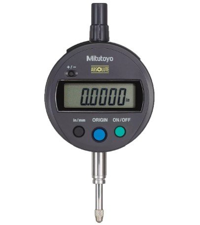 Mitutoyo 543-782B-10 | Digital Indicator ID-S | Series 543 | Digital Step 0.0005 Inch | Hysteresis 0.001 Inch | Range 0.5 Inch | Diameter 8 mm | Weight 140 g
