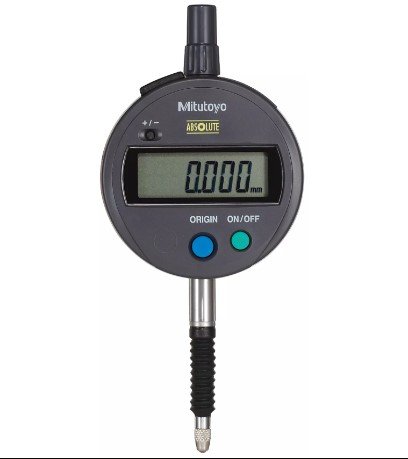 Mitutoyo 543-794B-10 | Digital Indicator ID-S | Series 543 | Digital Step 0.001 mm | Hysteresis 0.002 mm | Range 12.7 mm | Diameter 8 mm | Weight 140 g