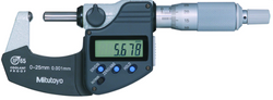 Mitutoyo 395-371-30 Digital Tube Microm. Sph. Anvil/Spindle Inch/Metric, 0-1", IP65 - generaltechuae