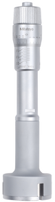 Mitutoyo 368-871, 3-Holtest (Type II) Three-Point Bore Micrometer Economy Type, Range 2.5 - 3", Graduation.0002"
