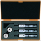 Mitutoyo 368-907 2-Point Internal Micrometer Holtest Set 3-6mm (3 pcs.)