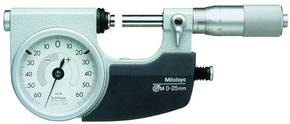 Mitutoyo  510-124 Indicating Micrometer with Button Left 75-100mm