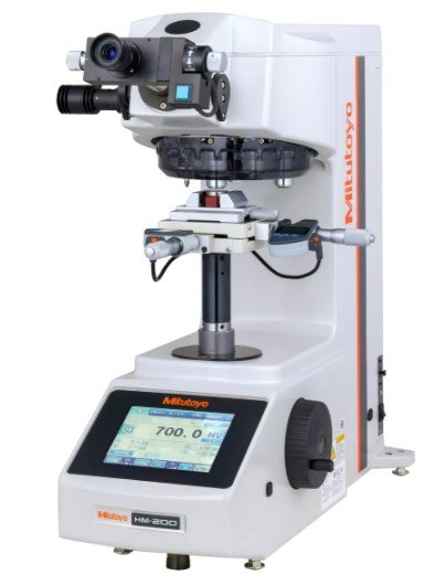 Mitutoyo 810-401-13 | Micro Vickers Hardness Testing Machines | HM-210 Manual Main Unit | Operation Temperature 5 to 40°C | Vibration Frequency 5Hz or lower | Mass 38.5 kg