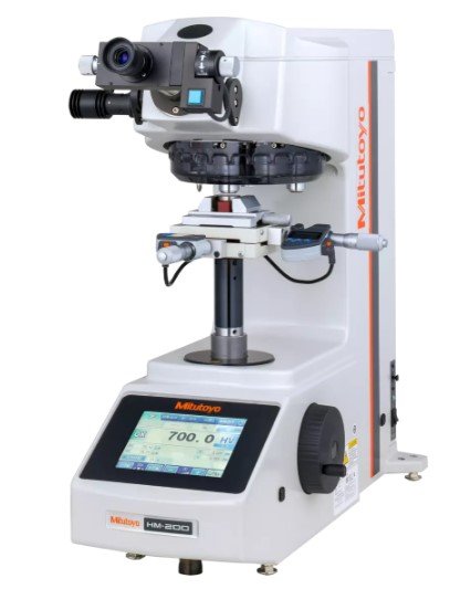 Mitutoyo 810-406-13 | Micro Vickers Hardness Testing Machines | HM-220 Manual Main Unit | Operation Temperature 5 to 40°C | Vibration Frequency 5Hz or lower | Mass 38.5 kg